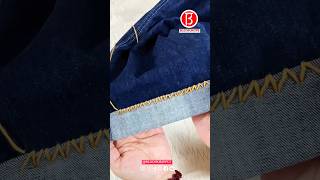 The trouser legs are too long this is how to change it simple and goodlooking Part 10 [upl. by Tterrab]