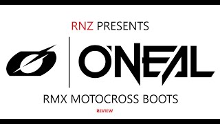 Oneal RMX MX Boots Review GEAR HOUSE EP2 [upl. by Sone]