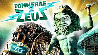 Tonnerre 2 ZeuS  Le PresqueNouveau COASTER du Parc Astérix [upl. by Llerehs762]