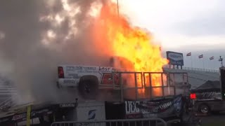 MASSIVE FIRE — DIESEL CAR 1500hp 💥💥💥 [upl. by Baily]