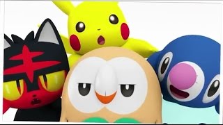 PIKACHU ROWLET LITTEN Y POPPLIO ANIMACION  Pokemon Sol y Luna  The Yisus 21 [upl. by Chatterjee]