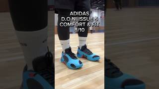 ADIDAS DON ISSUE 5 COMFORT amp FIT 810 adidasbasketball widefeet donovanmitchell dxbhoop [upl. by Scully]