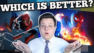 Marvels Spiderman Miles Morales VS Marvels Spiderman Remastered  PS5 Review [upl. by Alfeus]