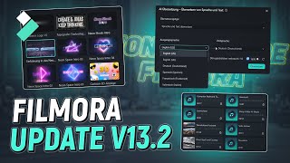 Update Was ist NEU in Filmora V132 [upl. by Elletse]