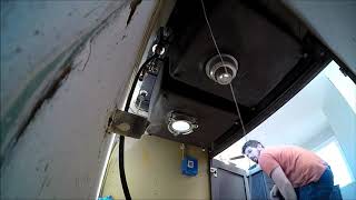 Installing Cast Iron Sink Facet Drain and Garbage Disposal  Time Lapse [upl. by Sliwa523]