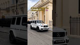 GWagon Roaming the streets of London 🇬🇧 shorts mercedes gwagon london tour youtubeshorts [upl. by Suzie]