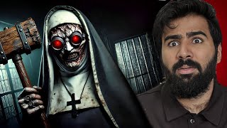 EVIL NUN TRAPPED ME  HORROR GAMING VIDEO [upl. by Necyrb]