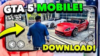 HOW TO DOWNLOAD GTA V ANDROID 😱 [upl. by Arinay]