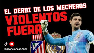 Atlético de Madrid Real Madrid Mecheros Courtois Frente Atlético atleticomadrid realmadrid madrid [upl. by Lesser307]