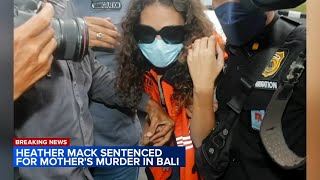 Heather Mack gets 26 years in connection with mothers Bali murder [upl. by Bausch116]