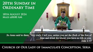 20th Sunday in Ordinary Time 1882024 [upl. by Maillil]