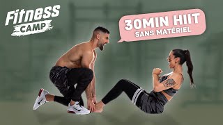 30MIN HIIT  Sans matériel à faire à la maison [upl. by Teloiv]