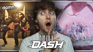 THEY WENT IN NMIXX “DASH” Official MV  Reaction [upl. by Hannaj]