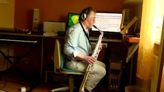 Straight alto saxophone  moonlight in Vermont  Vandoren A 95  Fibracell [upl. by Schug]