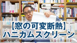 【窓の可変断熱】ハニカムスクリーンでもっと快適に暮らす [upl. by Affra589]