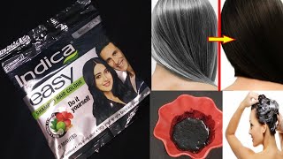 Indica easy hair colour shampoo review  Indica 10 minutes colour shampoo [upl. by Leilamag]