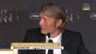 Mads Mikkelsen French Award Winners Press Conference [upl. by Micaela]