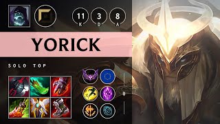 Yorick Top vs KSante Quadra Kill Rampage  EUW Master Patch 1418 [upl. by Shorter]