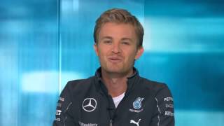 Nico Rosberg verkündet auf RTL WMSieg der DFBElf 2014 70 gegen Brasilien [upl. by Rene]