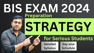 Bis Exam 2024 Preparation strategy with detailed syllabus and day wise schedule  Nishant eAcademy [upl. by Mercer]