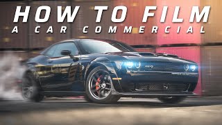 How To FILM An EPIC CAR COMMERCIAL  CHALLENGER REDEYE  Behind The Scenes [upl. by Ergener]