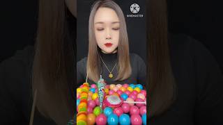 Candy and chocolate eating challenge 🤗🤗candy chocolate shorts [upl. by Peih]