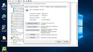 80211n Wifi wireless adapter Windows 10 Solucion Wifi Drivers Nueva Solución WIFI Windows 10 [upl. by Ramgad444]