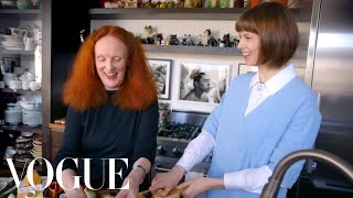 How to Make Steak and Potatoes Dauphinois with Grace Coddington  Elettras Goodness  Vogue [upl. by Ahsiam951]