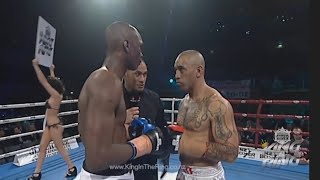 HEAD KICK KO  Israel Adesanya vs Alipati Pati Afoa [upl. by Annaeiluj117]