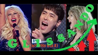 Famous Singers  Glissando High Notes [upl. by Abih120]