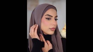 Elegant hijab style tutorial with earrings YowItsFariin hijabi hijabstyle hijab [upl. by Erot453]