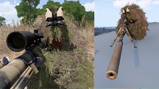 Ghillie sniper silencer kills rebels [upl. by Rees]