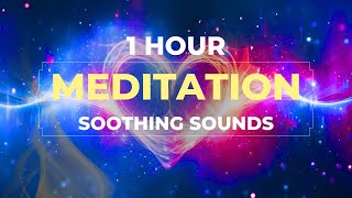 1 Hour Soothing Sounds by MidJourney AI  Meditation [upl. by Suhpesoj]