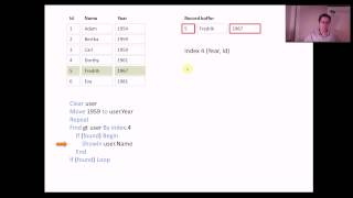 DataFlex 19 Accessing the database [upl. by Braasch]