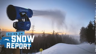 Leap Day Snow Report [upl. by Acim]