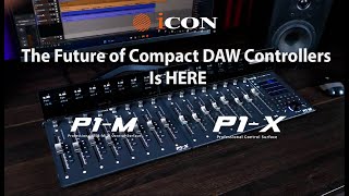 iCON Pro Audio P1M DAW Controller amp P1X Extender [upl. by Florie]