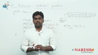 Pointers  C Technical Interview Questions and Answers  Mr Srinivas [upl. by Cletus315]