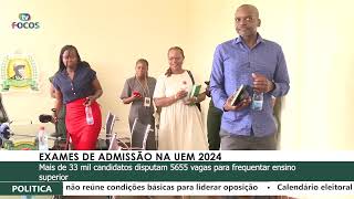 EXAMES DE ADMISSÃO NA UEM 2024 [upl. by Sluiter22]