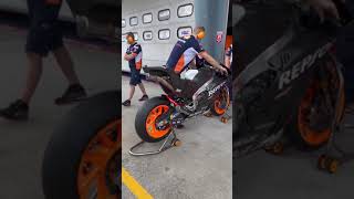 Honda MotoGP Bike Warm Up Sepang Test 2022 [upl. by Malley]