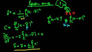 Estimating the population variance from a sample  part two [upl. by Almeeta]