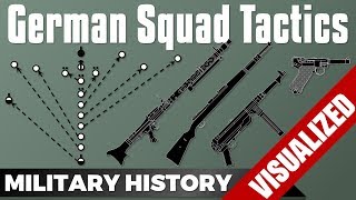 German Squad Tactics in World War 2 [upl. by Ecirtnas80]