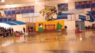 LQHS  Winter Assembly ASB Holiday Skit 2014 [upl. by Ferriter]