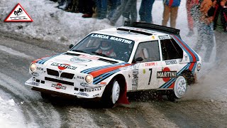 Rallye MonteCarlo 1986  Group B Passats de canto Telesport [upl. by Adilem]