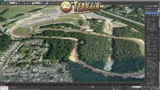 3DS Max Terrain Plugin  KML Importer [upl. by Ak]