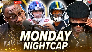 Unc amp Ocho react to Monday Night Football Russell Wilson amp Steelers vs Giants  Nightcap [upl. by Llehctim]