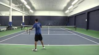 Prince 105  Racquet Review  Tennis Express [upl. by Airdnekal]