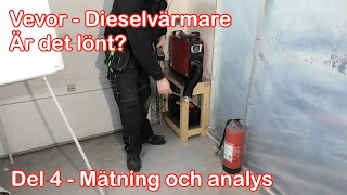 Vevor Dieselvärmare  lönar det sig mäter på den 💰  Del 4 [upl. by Esila264]