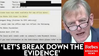 JUST IN Paul Gosar Brings Receipts To Show Alleged Biden Business With CCPConnected Business [upl. by Ingar]