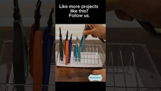 DIY Craft Tool Rack for less than 500 toolorganizer diytoolrack toolrack [upl. by Yarb]