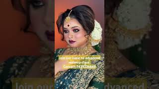 Join our basic to advanced makeup class 7539236669 foryou foryou makeup viralvideo shorts [upl. by Airres]